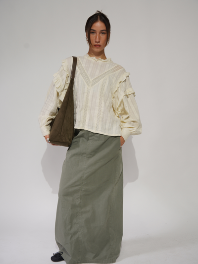 ROSE – SUEDE SHOULDER BAG