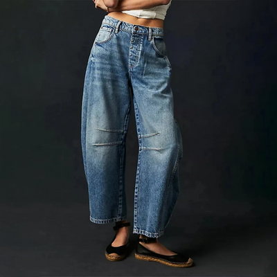 GLORIA - JEANS WITH WIDE LEGS