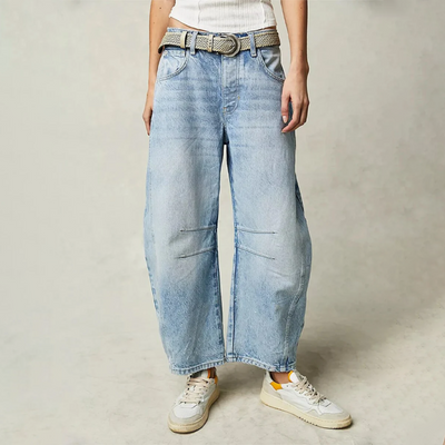 GLORIA - JEANS WITH WIDE LEGS