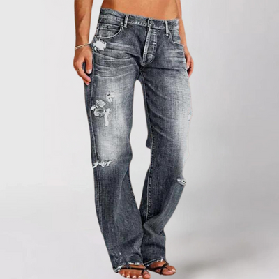 LISA - WIDE LEG DENIM JEANS