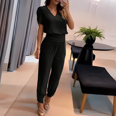 ELENA – STYLISH BLOUSE AND TROUSERS SET WITH TUMMY COVERAGE