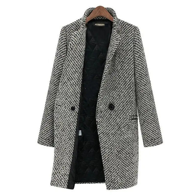 Vanessa – timeless elegance midi coat