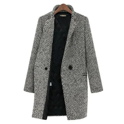 Vanessa – timeless elegance midi coat