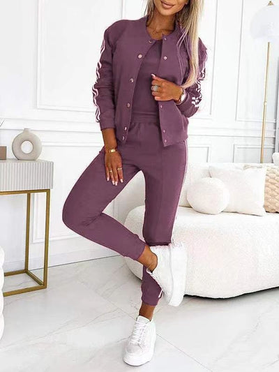 CHARLOTTE - 3-PIECE ATHLEISURE SET