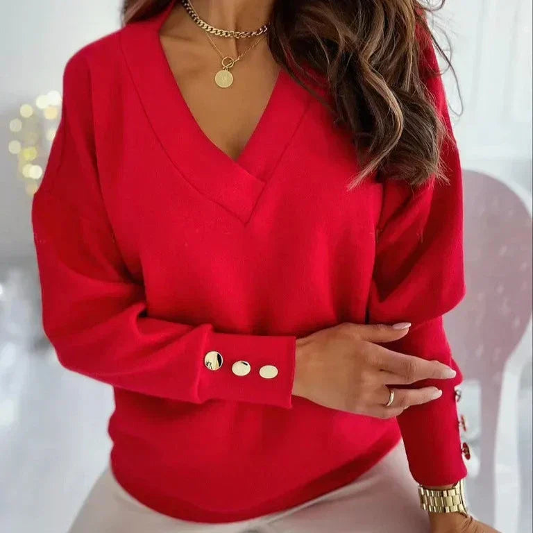 GABRIELE - V-NECK SWEATER