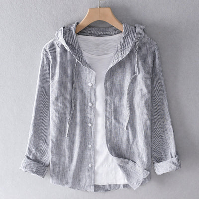 LUCILLE - BREATHABLE LINEN SHIRT