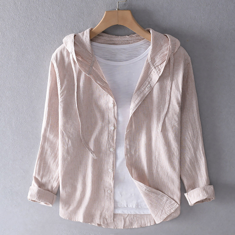 LUCILLE - BREATHABLE LINEN SHIRT