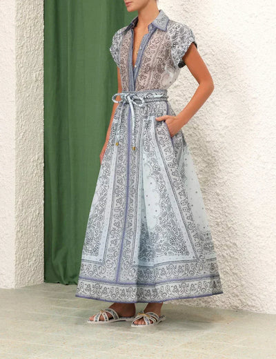 ADELE - CHIC BOHO PRINT TWO-PIECE ENSEMBLE