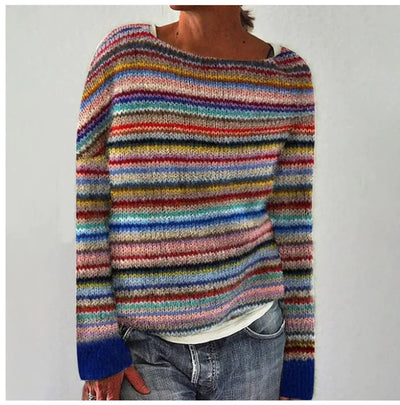SYLVIA - RETRO AUTUMN SWEATER