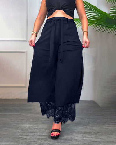 ELEGANT - EMBROIDERED TROUSERS