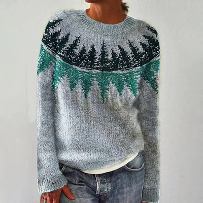 SYLVIA - RETRO AUTUMN SWEATER