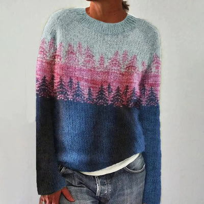 SYLVIA - RETRO AUTUMN SWEATER